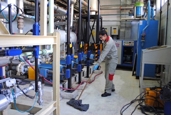 Limpieza plantas industriales