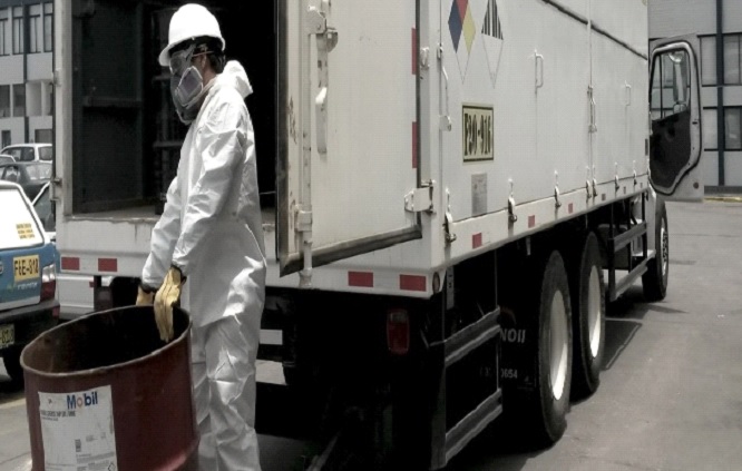 Transporte y/o manejo de residuos